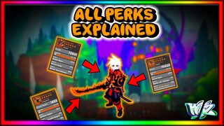 All Perks In World Zero Explained (ROBLOX)