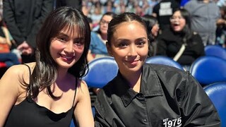 KATHRYN BERNARDO, ALEXA ILACAD AND BELLE MARIANO SPOTTED SA D10 CONCERT