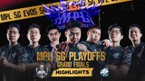 MPL SG S1 GRAND FINALS HIGHLIGHTS | EVOS SG VS RSG SG
