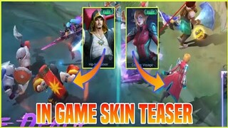 Eudora & Gatotkaca In Game Skin Teaser in Karina Lucky Box Skin Revamped | MLBB