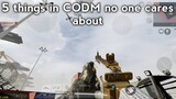 5 things in CODM no any player cares about