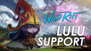 How Strong is Lulu as a Support | Wild Rift Gameplay and Build