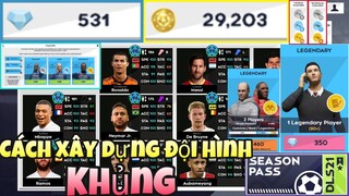 Cách xây dựng đội hình khủng trong Dream League Soccer 2021