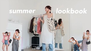 summer lookbook 🪞 16 Korean style & trendy outfits! 2022