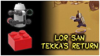 LEGO Star Wars: The Force Awakens | LOR SAN TEKKA'S RETURN - Minikits & Red Brick