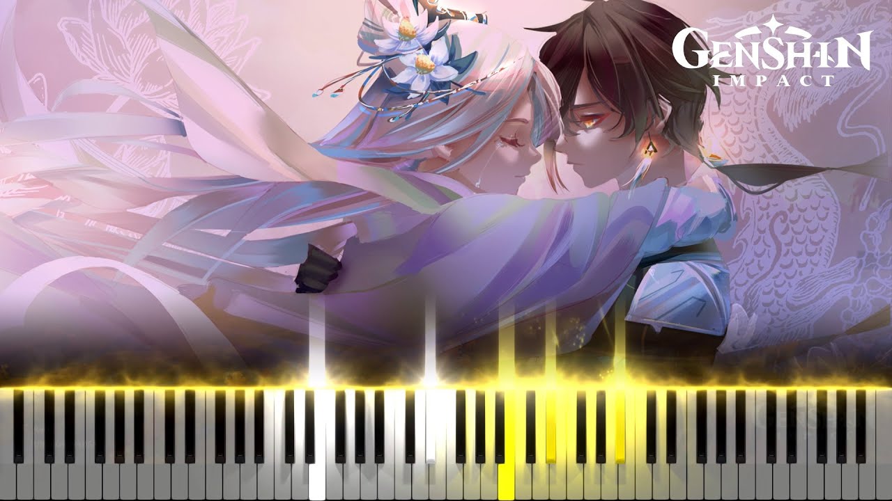 Lover S Oath Short Version Genshin Impact Ost Piano Arrangement Cover Sheet Music Bilibili