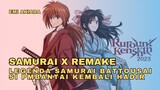 mc awalnya samurai yang dijuluki battousai si pembantai, tetapi sekarang cuman samurai nolep cupu