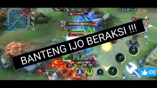 TES OMBAK PAKE BANTENG IJO !!! MOBILE LEGEND BAMG BANG !! MLBB