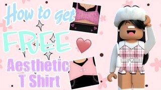 How to Get FREE Aesthetic Roblox T-Shirt ( for boy and girl )