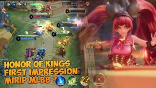 MOBA yg Baru Rilis Global Seru Cuy! Pertama Kali Main Honor Of Kings Mirip Mobile Legends ?