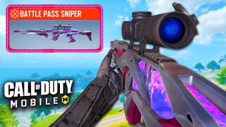 *NEW* BATTLE PASS SNIPER in COD MOBILE 😍 (SEASON 11)