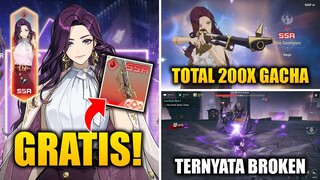 GACHA SSR Yoo Sohyun Malah HOKI & GRATIS Weapon SSR! | Solo Leveling: ARISE