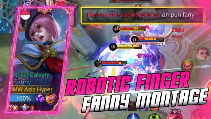ROBOTIC FINGER SPAM CABLES AGGRESSIVE SMOOTH | FANNY MONTAGE MLBB !!!