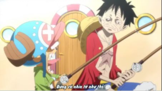 băn Mũ Rơm hết lương thực Luffy đêm Chopper ra làm lương thực dự trữ