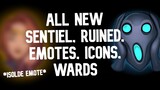 All New Sentiel And Ruined Emotes, Icons, Wards