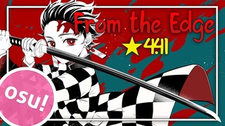 [osu!] ★4.41 Kimetsu no Yaiba ED | From the Edge - Fictionjunction feaet. LiSA [Replay]