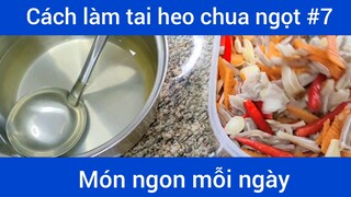 Làm tai heo chua ngọt p7