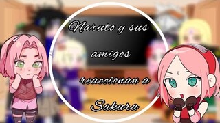 🌸†•°Naruto y sus amigos reaccionan a Sakura°•†🌸 (2/?)  //Gacha Club// 🌌 Narusaku 🌌