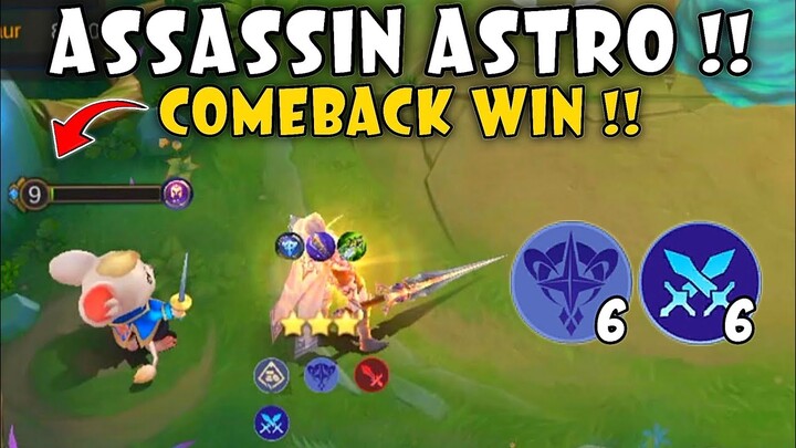 LEOMORD ASTRO ASSASSIN !! 999.999% FULL DAMAGE !! MAGIC CHESS MOBILE LEGENDS