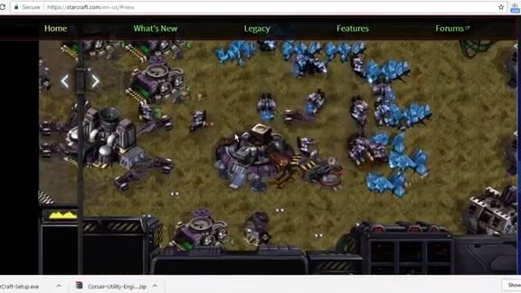 เกมคอม  - Starcraft แจกให้เล่นฟรี รออะไร โหลดสิครับ