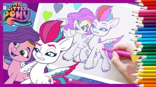 My Litte Pony Bahasa Indonesia  🦄Warnai kuda poni Anda | film generasi baru