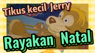 Tikus kecil Jerry Rayakan Natal