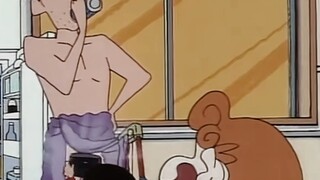 "Crayon Shin-chan famous scene clip" The mammoth just finished taking a bath