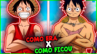 AS PRINCIPAIS DIFERENÇAS PRÉ E PÓS TIMESKIP DOS MUGIWARAS - ANTES E DEPOIS DOS CHAPEUS DE PALHA!!!