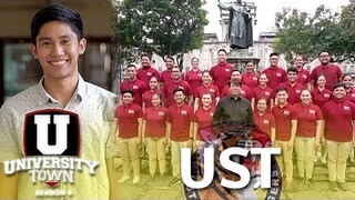 Jay Patrick Nieles as one of this season's "UST Lodis" along with the UST Singers | UTOWN