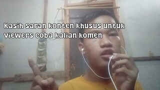 Video tidak jelas minta saran ke viwers 😭||Cukup sekali ini aja admin malu njay😭||