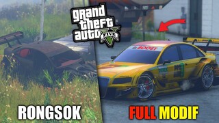 AKU MENEMUKAN MOBIL LANGKA TERBENGKALAI DI RUMAH KOSONG - GTA 5 MOD