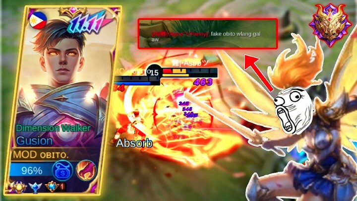 GINAMIT KO SI GUSION SA RANK GAME |FAKE OBITO DAW?