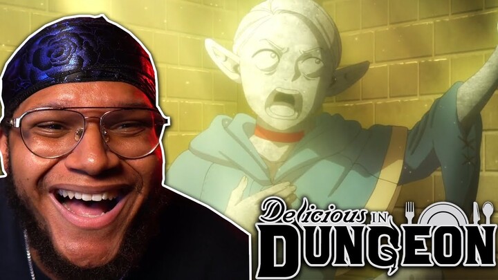 MARCILLE TURNED STONE?!?! | Delicious In Dungeon Ep 15 REACTION!