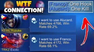 Yuzuke Meets Top 1 Global Pro Franco in Ranked Game! (WTF 100% AUTO HOOK!)