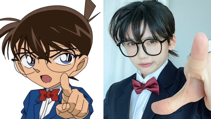 Saat gaya rambut anime menjadi kenyataan! Saya akhirnya mendekati Edogawa Conan~!