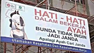 Hati-hati dalam bekerja ayah