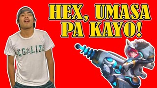 HEX HINAMON SI MOONTON, BIGYAN DAW NG MALAKAS NA KALABAN - MOBILE LEGENDS