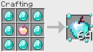 Minecraft UHC but you can craft NOTCH APPLES out of any item...
