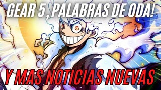 MANGA, ENTREVISTA DE ODA Y EL ANIME | ONE PIECE NOTICIAS 24 DE OCTUBRE