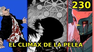 ⚠️¡GOJO Y SUKUNA ESTÁN AL LÍMITE⚠️ JUJUTSU KAISEN 230 MANGA RESUMEN/ Análisis, curiosidades y teoría