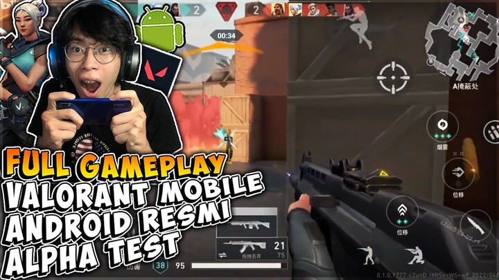Valorant Mobile Android Full Gameplay 9 Menit Resmi Official Alpha Test Terbaru 2022 Indonesia
