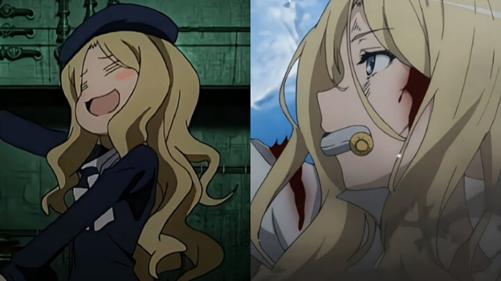Blonde lolita: I'm usually cute, but when I'm fighting, I'm super handsome!