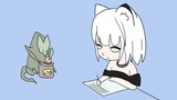 [Arknights] Hello Kitty: I can't write anymore ah ah ah