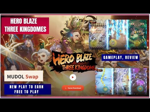 Hero Blaze: Three Kingdomes New P2E | Gameplay , Review ( Tagalog )
