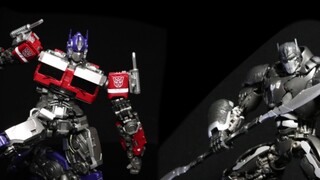 【Transformers】นิยามใหม่ของโมเดลประกอบเหรอ? Optimus Prime และ Optimus Saint (กัปตันอุรังอุตัง) โมเดล 