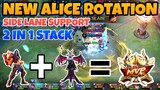 NEW ALICE ROTATION | MLBB ALICE REVAMPED | ALICE BEST SUPPORT