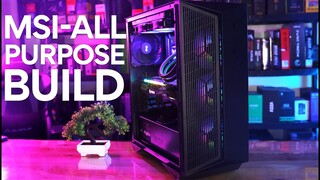 MSI & AMD Editing or Gaming PC Build ft AMD Ryzen 7 5800X MSI RTX 3070 Gaming X Trio & Gungnir 110M