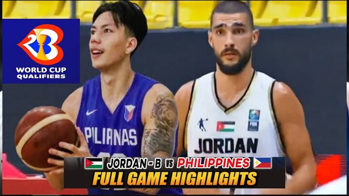 GILAS  vs JORDAN Full Game Highlights | FIBA World Cup 2023 Asian Qualifiers I 7/3/2022 I NBA2K22