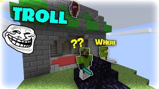 TROLL GIẢ LÀM TEAM ĐỊCH TRONG BEDWARS HYPIXEL VÀ CÁI KẾT !! (MINECRAFT TROLL)