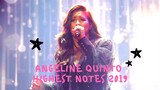 Angeline Quinto - Highest Notes 2019 Edition